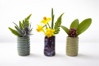 Magnetic Fridge Bud Vases - Set of 3