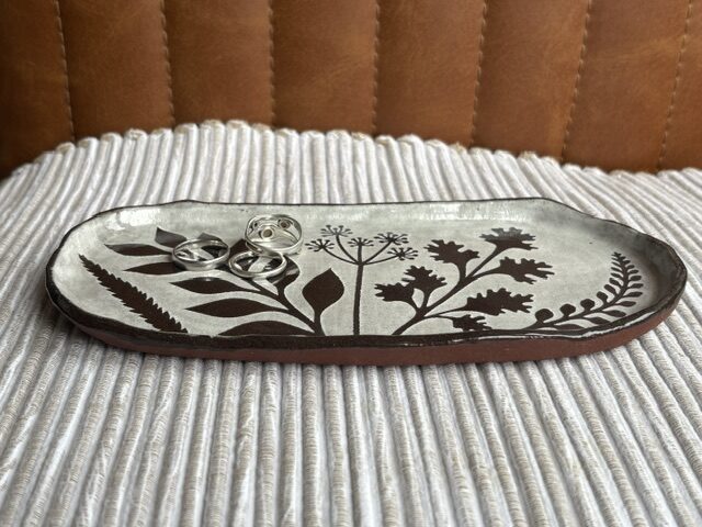 Winter Fern Trinket Dish - Image 3