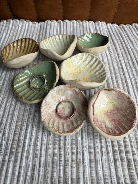 Shoreline Shell Dishes: A Set of Three - Image 2